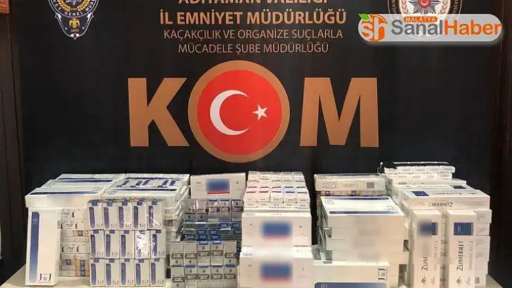 Şüpheli araçta gümrük kaçağı sigaralar ele geçirildi