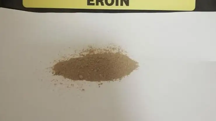 'Şüpheli şahıstan eroin ele geçirildi'