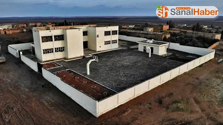 Suriye'de bir okulda daha eğitim başladı