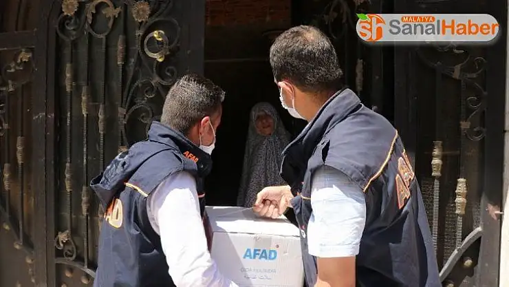 Suriye'deki mazlumlara gıda desteği