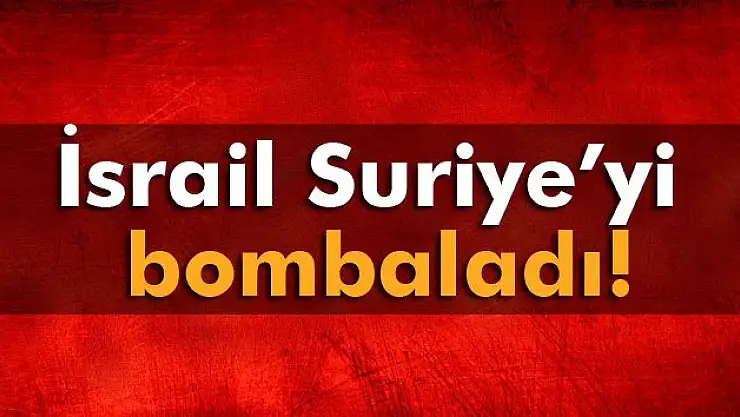 İsrail İHA´ları Suriye´yi vurdu: 5 ölü
