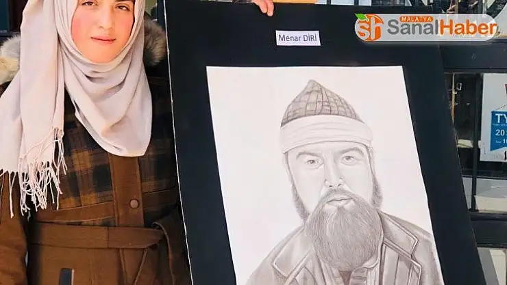 Suriyeli öğrencilerden 'Kahramanlarımız' sergisi