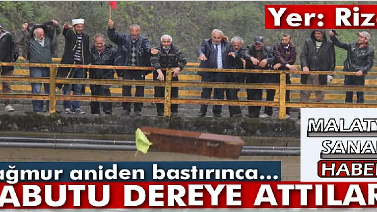 YAĞMUR ANİDEN BASTIRINCA...