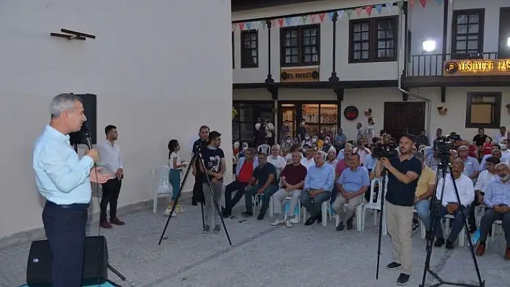 'Tarihi Yeşilyurt konaklarında keyifli anlar'