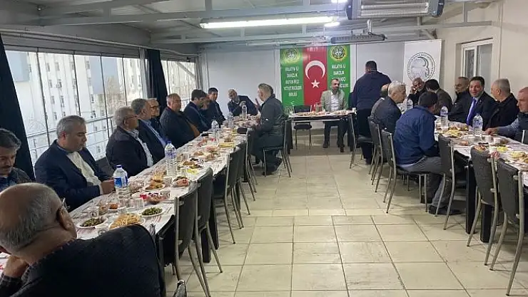 'Tarım paydaşları iftar programında bir araya geldi'
