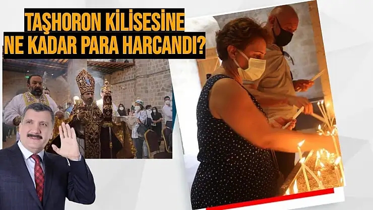 Taşhoron Kilisesine ne kadar para harcandı?