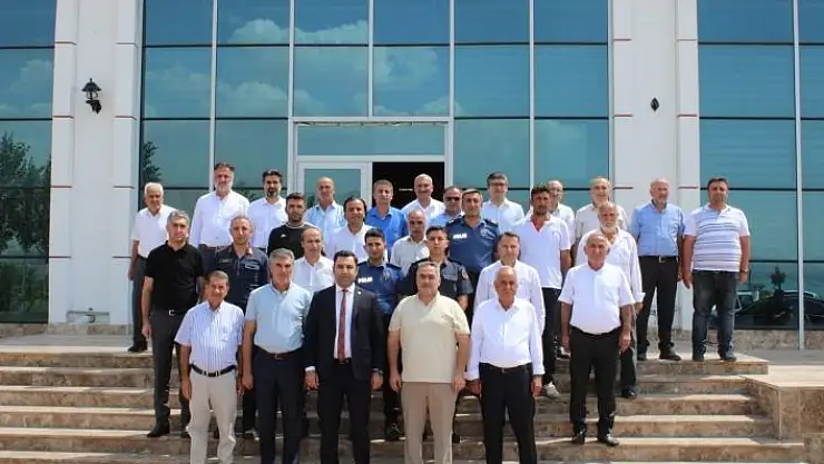 'Tayini çıkan kaymakamlar yeni görev yerlerine uğurlanıyor'