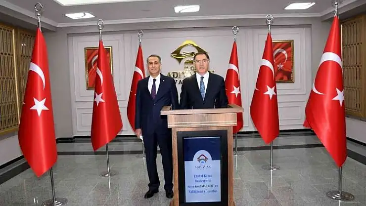 'TBMM Kamu Başdenetçisi Şeref Malkoç Adıyaman´da'