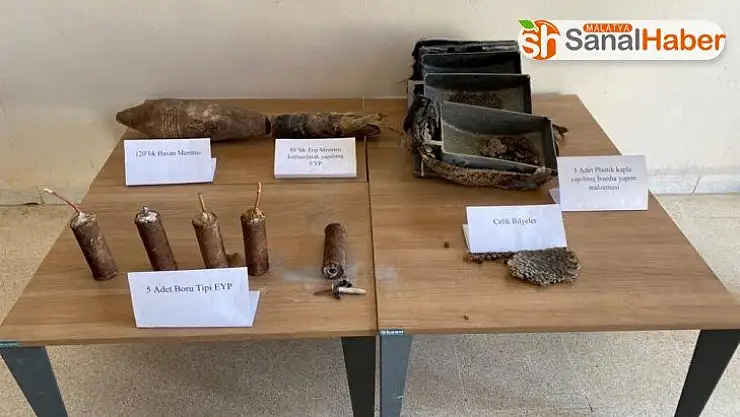 Telabyad'da mühimmat ele geçirdi