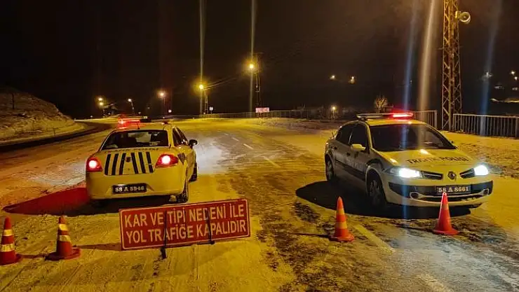 'Tipi yolları kapattı, araç geçişleri durduruldu'