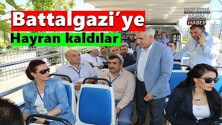 Battalgazi'ye hayran kaldılar