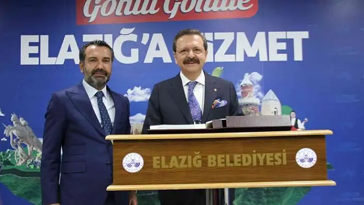 'TOBB Başkanı Hisarcıklıoğlu Elazığ´da'