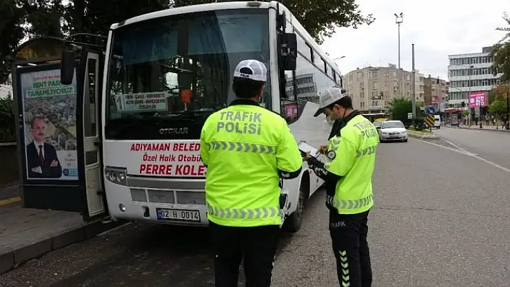 'Toplu taşıma araçlarında korona denetimi'