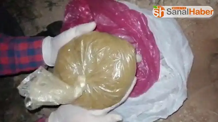 Toprağa gömülen uyuşturucuyu Mirol buldu