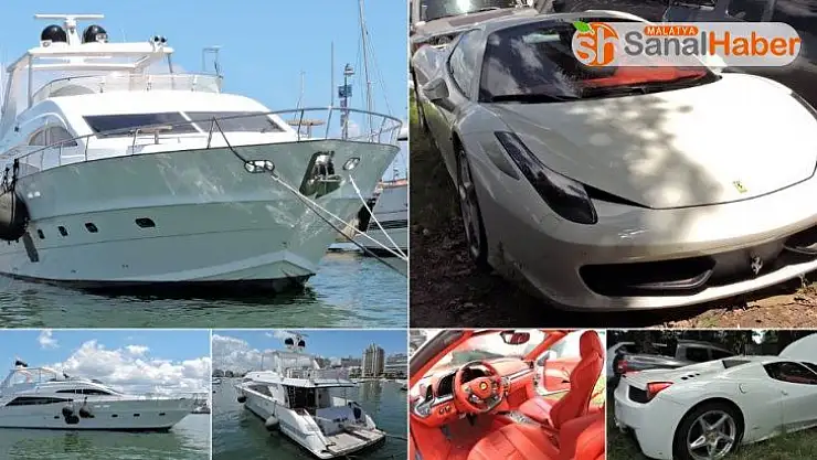 Tosuncuk'un el konulan lüks yatı açık arttırmayla 234 bin dolara satıldı