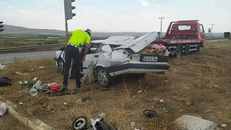 'Trafik kazası 2 yaralı'