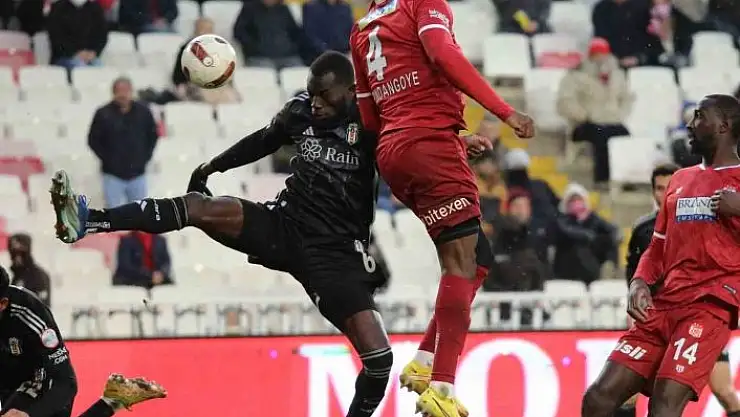 'Trendyol Süper Lig: Sivasspor: 1 - Beşiktaş: 0 (Maç sonucu)'