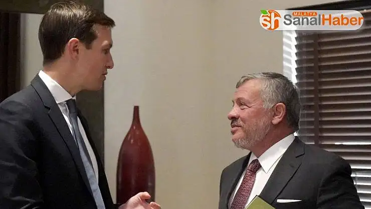 Trump'ın damadı Kushner ve Ürdün Kralı II. Abdullah 'Filistin'i görüştü