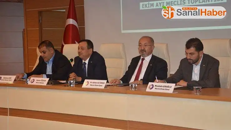 TSO Ekim ayı meclis toplantısı düzenledi