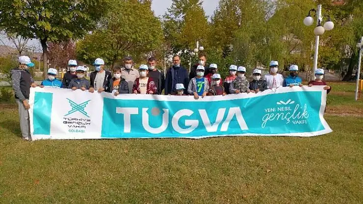 'TÜGVA çevre temizliğine dikkat çekti'