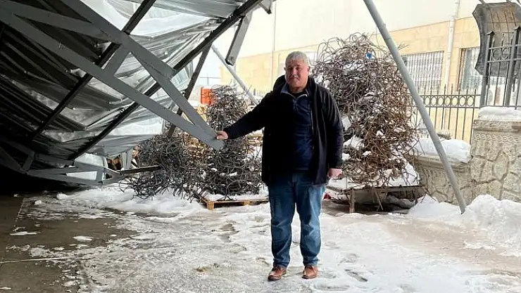 'Turanlı: ''Kar yağışı tarım alanlarına zarar verdi'''