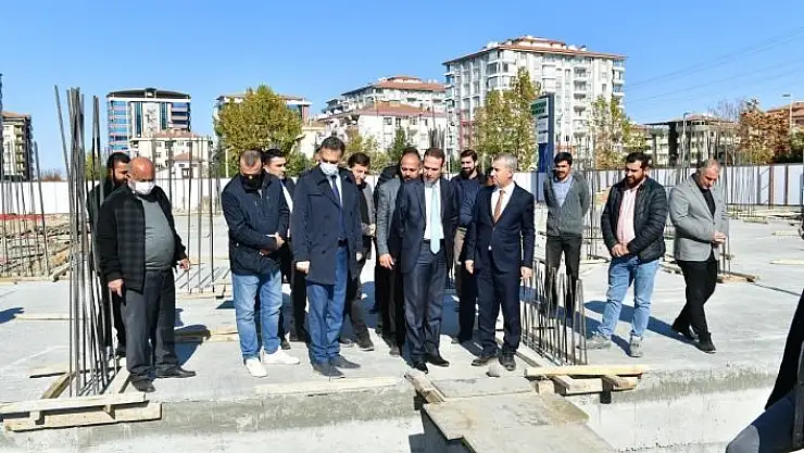 'Turgut Özal Mahallesi kentsel dönüşüm proje alanında çalışmalar yoğunlaştı'