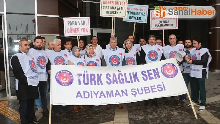 Türk Sağlık-Sen hastanede döner sermaye açıklaması yaptı