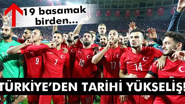 Türkiye'den tarihi yükseliş
