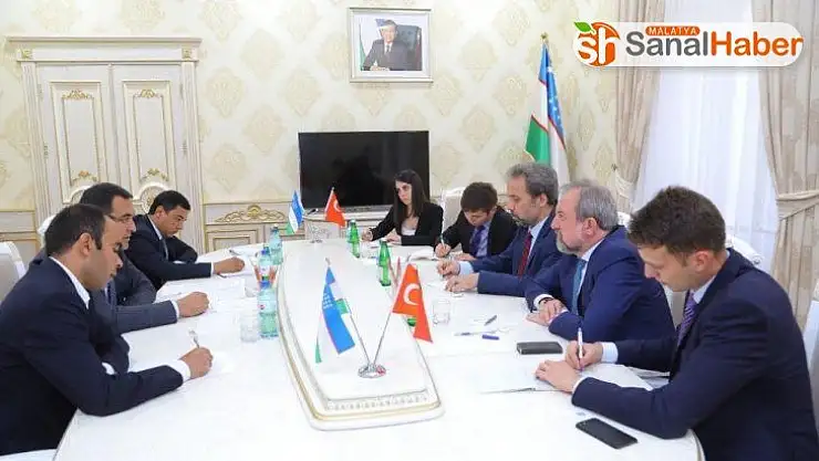 Türkiye'nin Taşkent Büyükelçisi Er'den Namangan Valisi'ne ziyaret