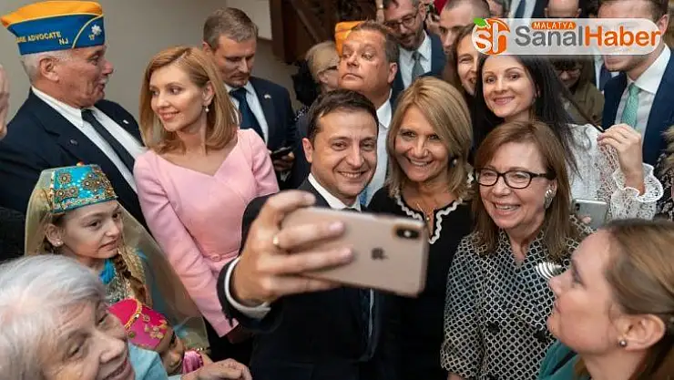 Ukrayna Cumhurbaşkanı ABD'de Kırım Tatar çocukları ile selfie yaptı
