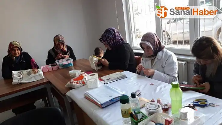 Ulaş'ta El nakışları kursu