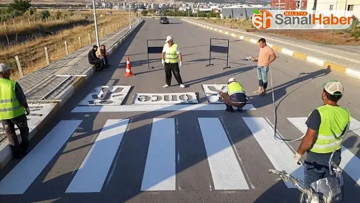 Üniversite kampusunda trafik düzenlemesi yapıldı