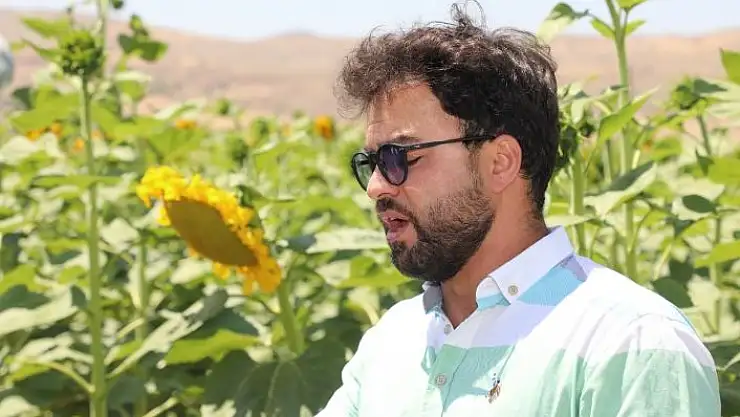'Ünlü tenordan ayçiçeği tarlasında arya'