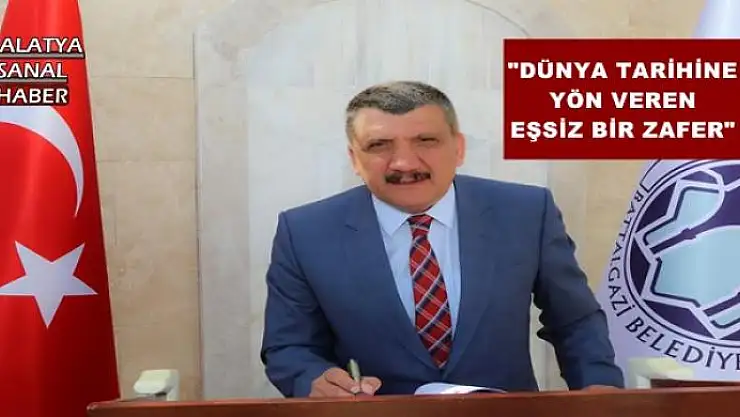 BAŞKAN GÜRKAN´IN ZAFER BAYRAMI MESAJI