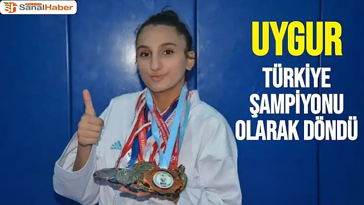 Uygur, Türkiye Şampiyonu olarak döndü