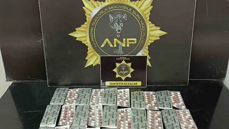 'Uyuşturucu haplarla yakalanan şahıs tutuklandı'