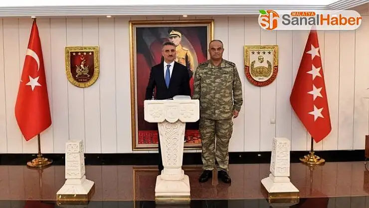 Vali Baruş'tan 2. Ordu Komutanlığına ziyaret