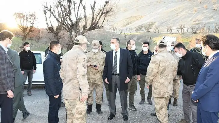'Vali Çuhadar 6 kişinin öldüğü yerde'