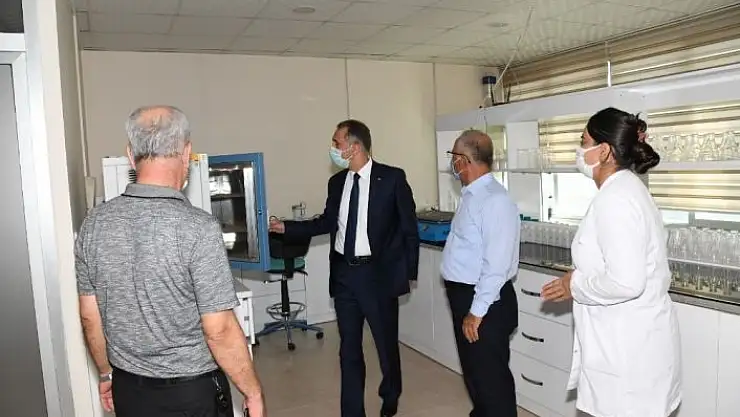 'Vali Çuhadar, Başkan Şahan´dan tarımla ilgili bilgi aldı'