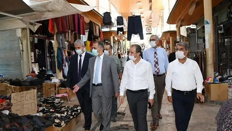 'Vali Çuhadar denetimlere katıldı'