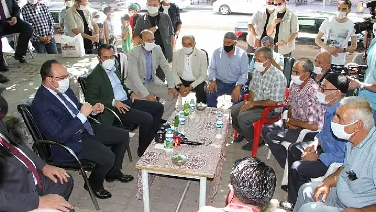 'Vali Erkaya Yırık, ''Bakanlıklarımız  hizmetleri esirgemiyor'''