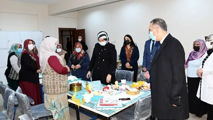 'Vali Mahmut Çuhadar, ÇATOM´da incelemelerde bulundu'