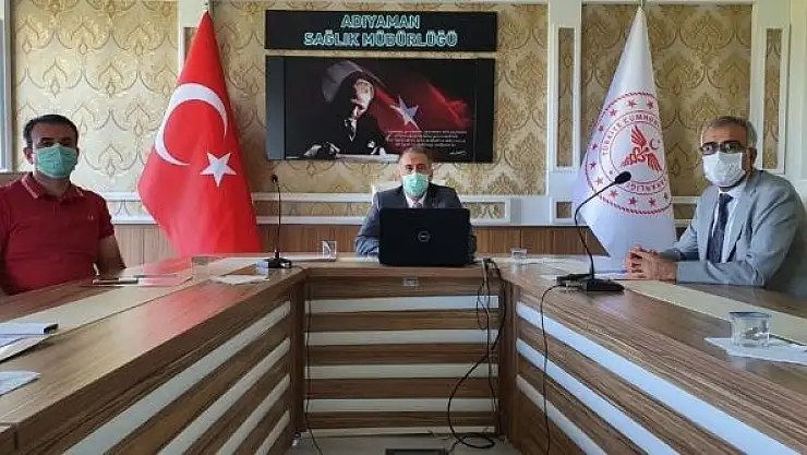 'Vali Mahmut Çuhadar pandemi süreci çalışmaları ile ilgili bilgi aldı'