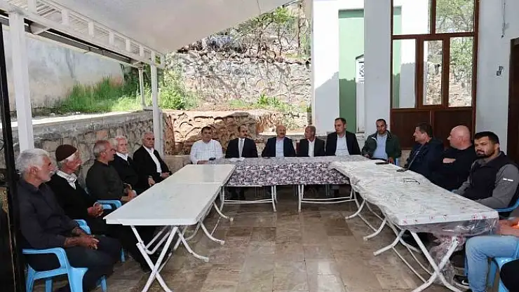 'Vali Varol, köylülerin taleplerini dinledi'