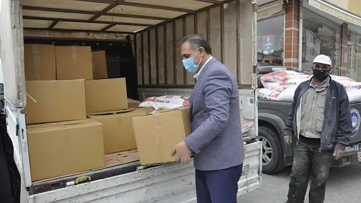 'Vefa gıda kolileri sahiplerine ulaştırılıyor'