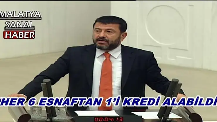 AĞBABA: MALATYA'YA FİNANSMAN DESTEĞİ LAZIM