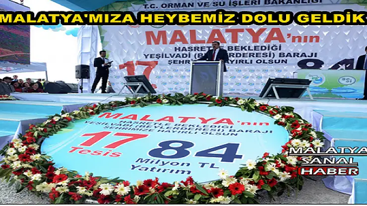  MALATYA´DA 17 TESİSİN AÇILIŞ VE TEMEL ATMA TÖRENİ DÜZENLENDİ 