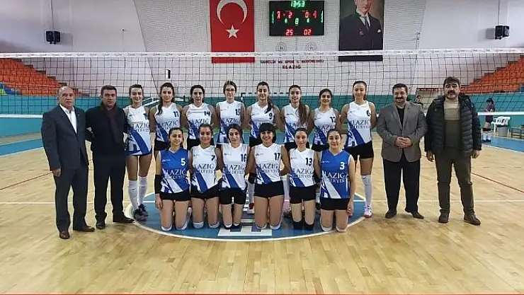 'Voleybol 2. Lig: Elazığ Belediyesi Voleybol: 3 - Mardin Voleybol: 0'