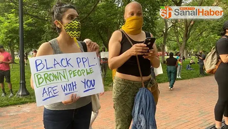 Washington'da Floyd protestosu