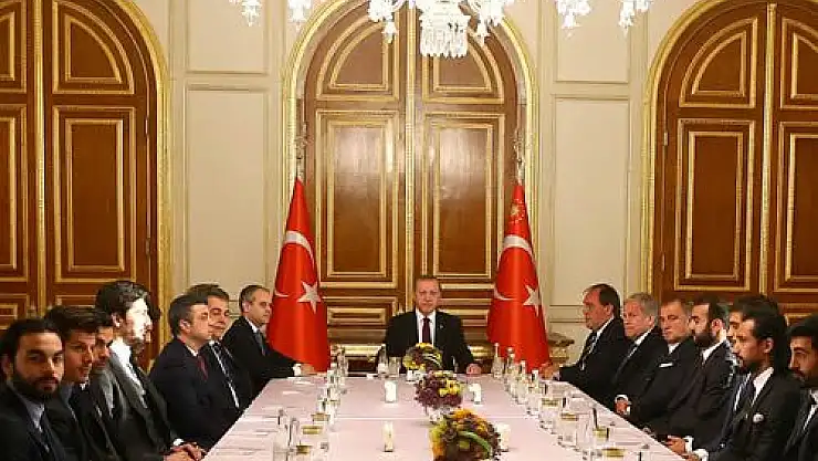 Cumhurbaşkanı Erdoğan, Süper Lig Takım Kaptanlarını Kabul Etti